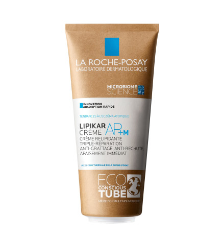 La Roche-Posay – Lipikar Crème AP+M tube éco-conçu, 200 ml