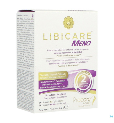 Libicare – Meno, 60 gélules