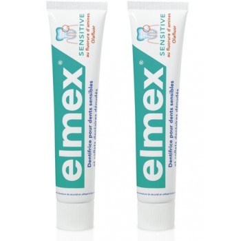 Elmex Dentifrice Sensitive 2 x 75 ml