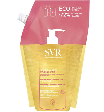 SVR – Topialyse Éco-Recharge Huile Lavante, 1 L