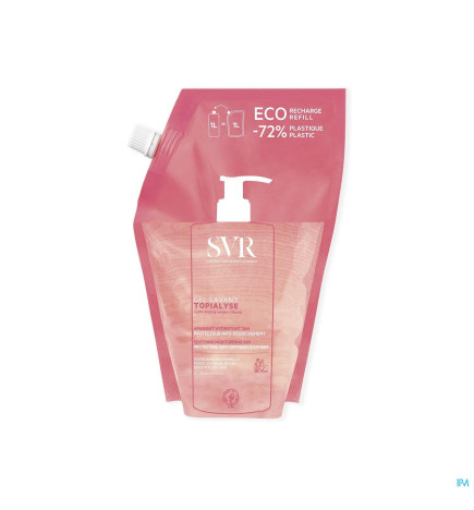 SVR – Topialyse Gel Lavant Éco-Recharge, 1 L