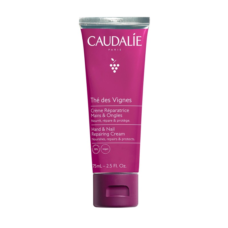 Caudalie – Crème réparatrice mains et ongles Thé des Vignes, 75 ml