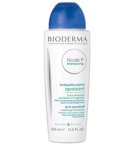 Bioderma – Nodé P apaisant, shampoing antipelliculaire cuirs chevelus irrités, 400 ml