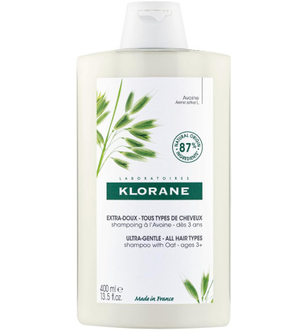 Klorane – shampoing extra-doux à l’avoine, 400 ml