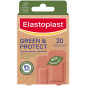 Elastoplast – Green & Protect Tissu 20 Pansements 2 formats