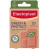 Elastoplast Green & Protect Tissu 20 Pansements 2 formats