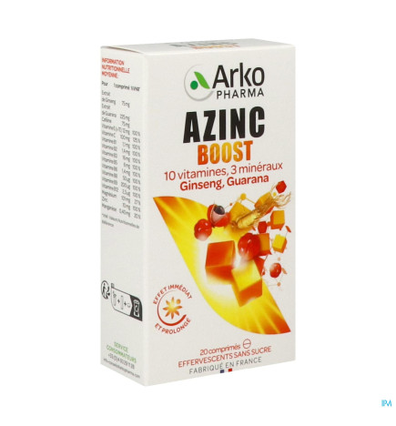 Azinc – Boost, 20 comprimés