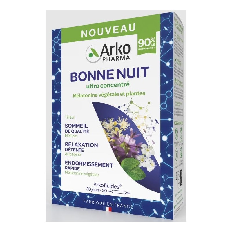 Arkopharma Phytofluide Bonne Nuit  x20  ampoules