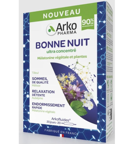 Arkopharma Phytofluide Bonne Nuit  x20  ampoules