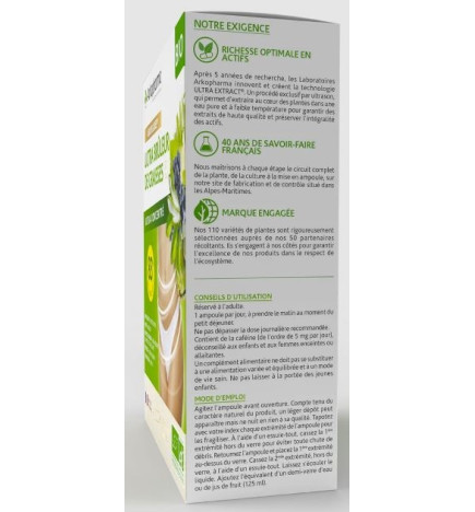 Arkofluides – Bio ultra brûleur de graisses, 30 ampoules
