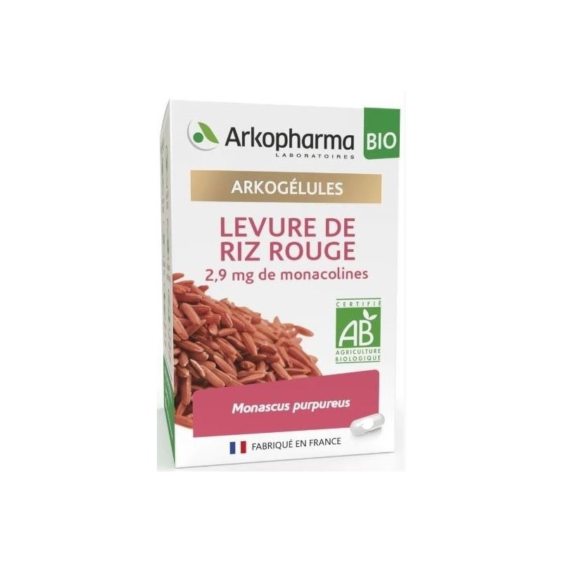 Arkopharma Arkogélules BIO Levure de riz rouge x120