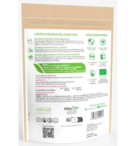 Arkogégules – Bio levure de bière, eco pack