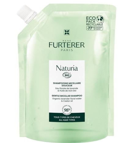 Furterer Éco Recharge Shampooing Naturia Bio 400ml