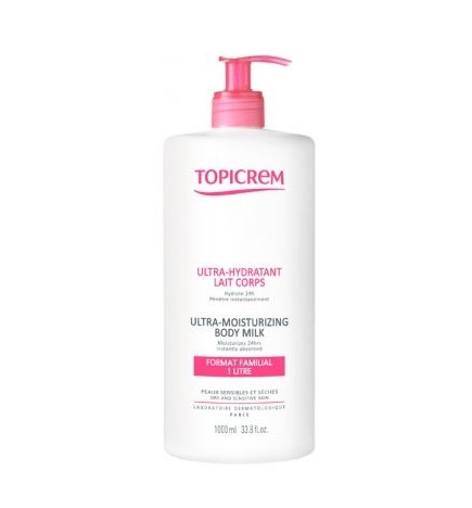 Topicrem Ultra-Hydratant Lait Corps 1000 ml