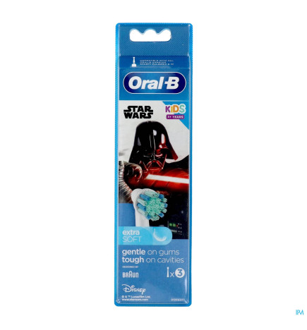 Oral-B – Disney Kids 3+ Têtes de Rechange Star Wars