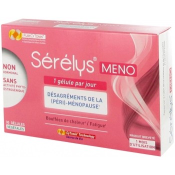 Sérélys Meno Désagréments de La (Péri)-Ménopause 30 Gélules