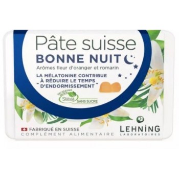 LEHNING PATE SUISSE Bonne Nuit 40 Gommes