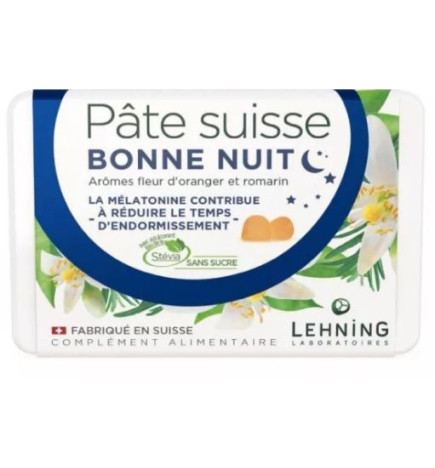 LEHNING PATE SUISSE Bonne Nuit 40 Gommes