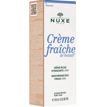 Nuxe Crème fraîche de beauté®  Crème Riche Hydratante 48h 30ml