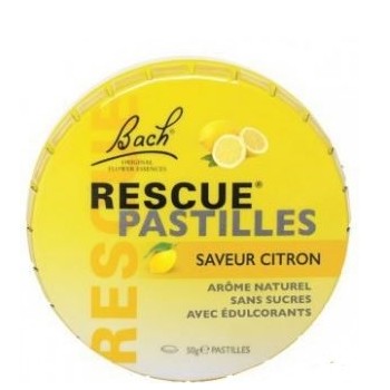 Rescue Bach Pastilles Saveur Citron 50 g