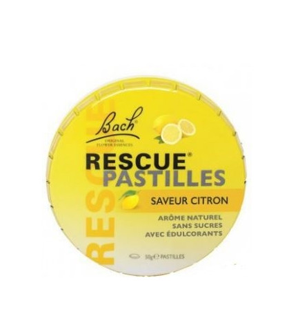 Rescue Bach Pastilles Saveur Citron 50 g