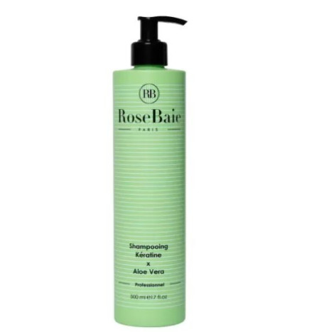 Rosebaie Shampoing à la Kératique et à L'Aloe Vera 500ml