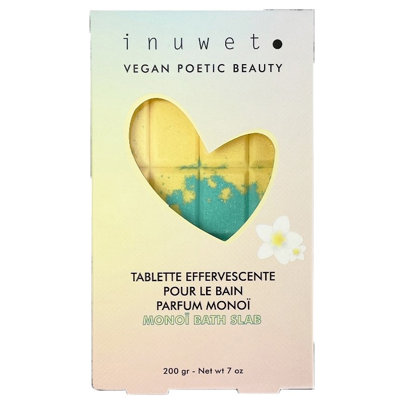Inuwet – Tablette De Bain Chocolat Fizz