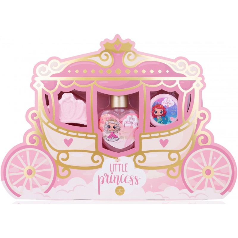 Tentation – Coffret Bain Little Princess, 80 ml + 50 g + 20 g