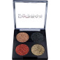 Parisax – Palette paillettes multi-teintes, palette 4 fards Parisax – Palette paillettes multi-teintes, palette 4 fards