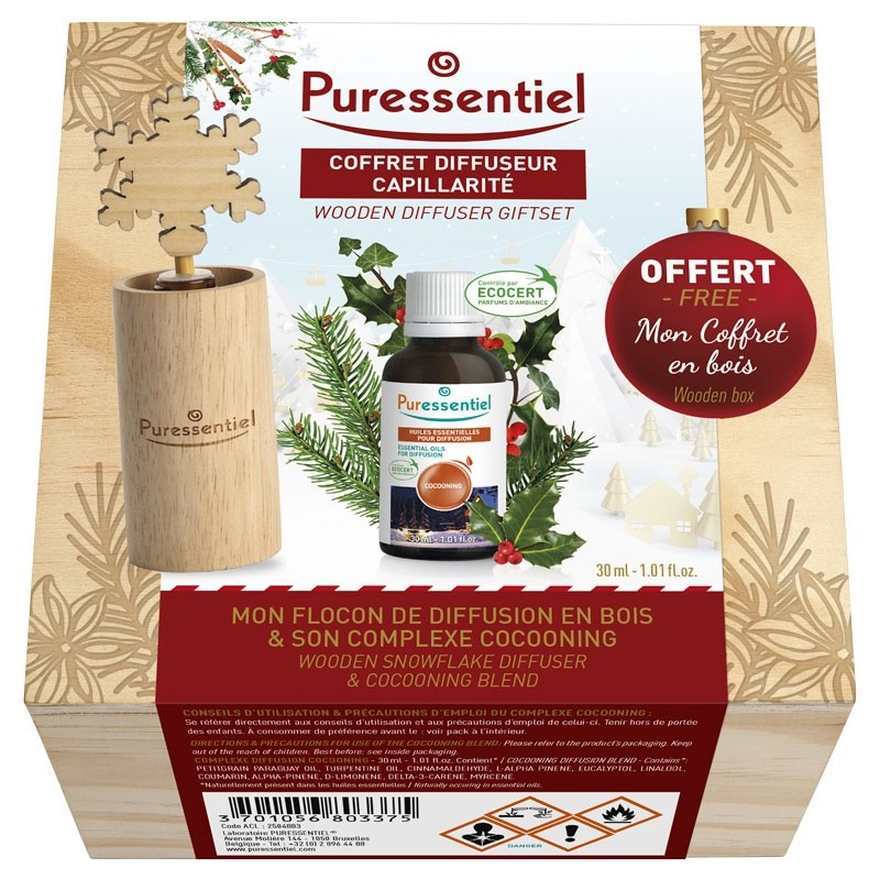 Puressentiel – Coffret Diffuseur Capillarité