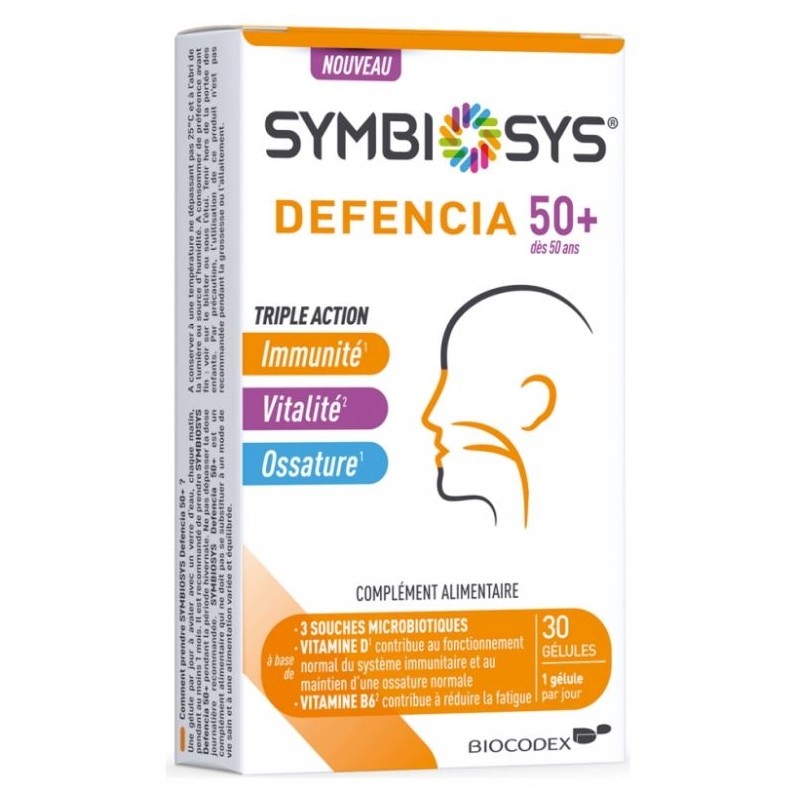 Symbiosys Defencia 50+ 30 Gélules