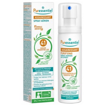 Assainissant Spray Aérien aux 41 Huiles Essentielles 75 ml