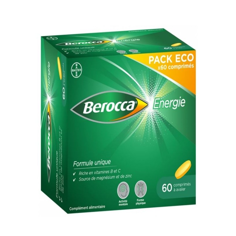 Energie 60 Comprimés Pack Eco