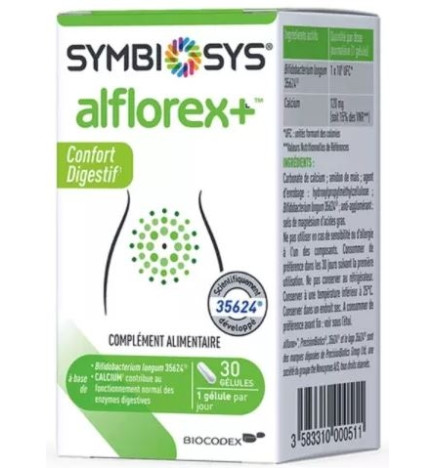 Symbiosys Alflorex+ Confort Digestif 30 Gélules