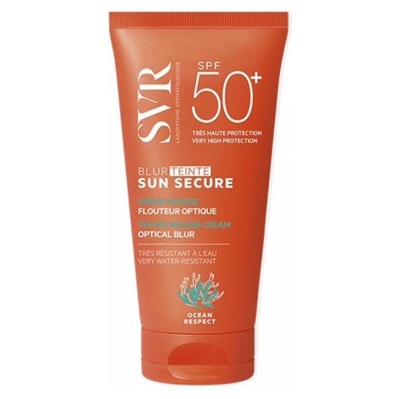 Sun Secure Blur Crème Mousse Flouteur Optique SPF50+ Teinté 50 ml