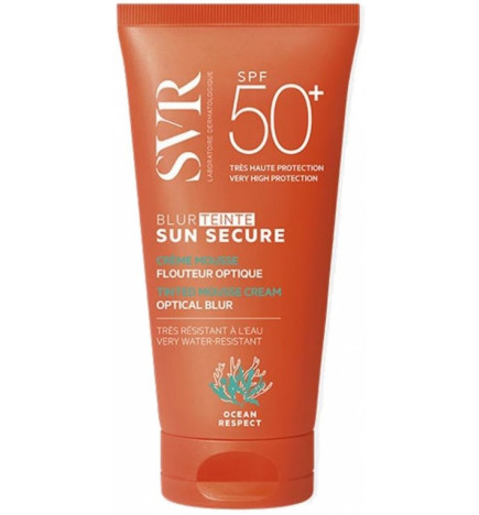 Sun Secure Blur Crème Mousse Flouteur Optique SPF50+ Teinté 50 ml