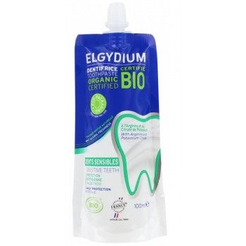 Elgydium Dentifrice Dents Sensibles Bio Éco-Packaging 100 ml