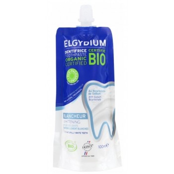 Elgydium Dentifrice Blancheur Bio Éco-Packaging 100 ml