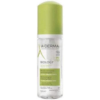 A-Derma Biology Mousse nettoyante dermatologique hydra-protectrice 150 ml