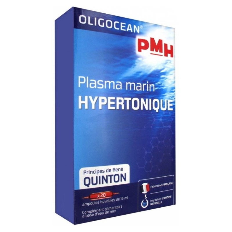 Oligocean Plasma Marin Hypertonique 20 Ampoules