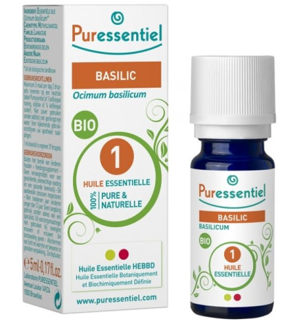 Huile Essentielle Basilic Bio 5ml