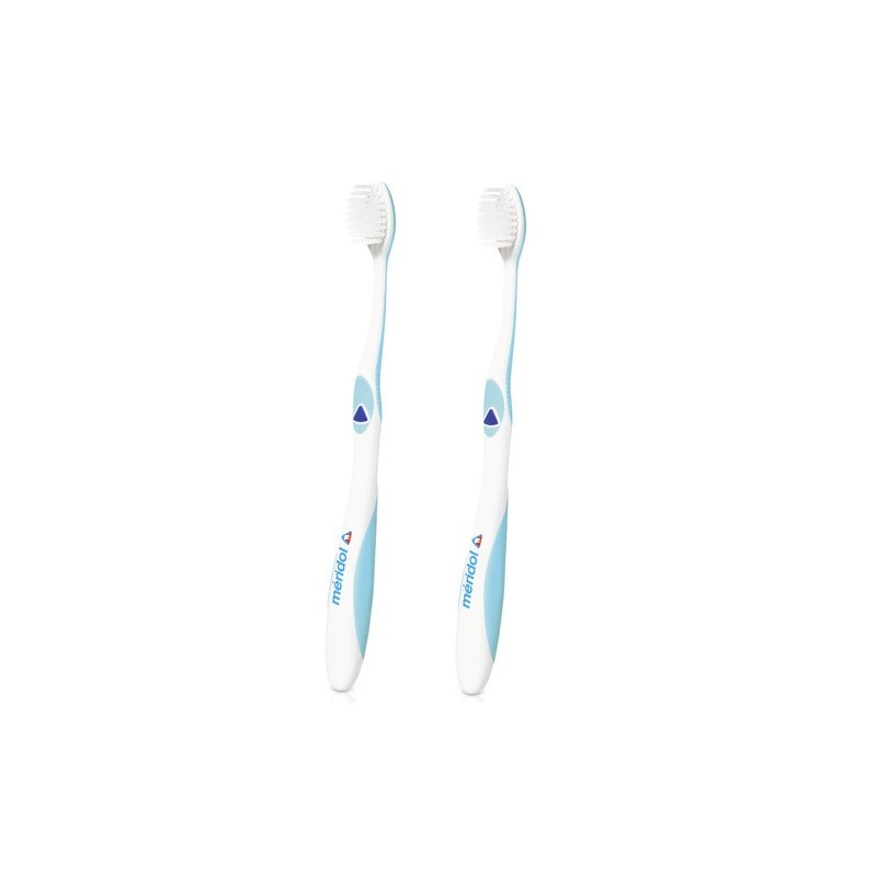 Meridol Brosse à Dents Protection Gencives Souple x 2