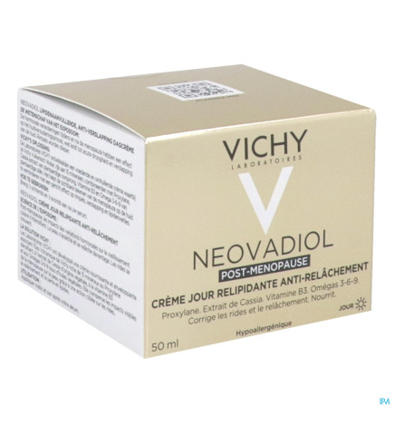 Vichy – Neovadiol post-ménopause crème jour relipidante anti-relâchement, 50 ml