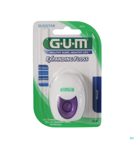 GUM – Fil Dentaire Expanding Floss 30m 2030