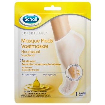 Scholl Masque Chaussette Pieds Huile Argan X2