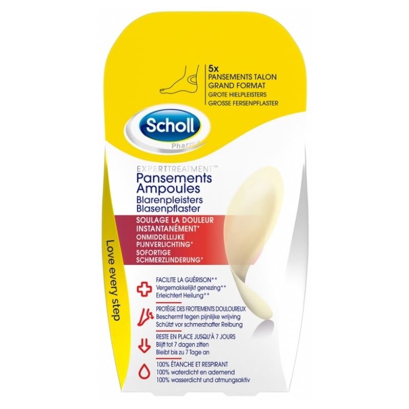 Scholl Pansement Ampoules Talon 5