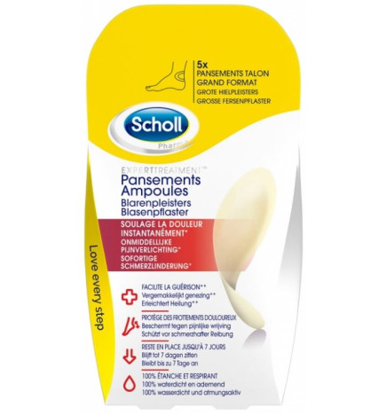 Scholl Pansement Ampoules Talon 5