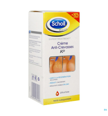 Scholl – Creme Reconstituante Active Repair K+ 120ml