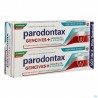 Parodontax Dentifrice Gencives + Sensibilite Haleine Fraicheur Intense 75ml X2