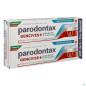 Parodontax – dentifrice gencives + sensibilité haleine fraîcheur intense, 2 × 75 ml